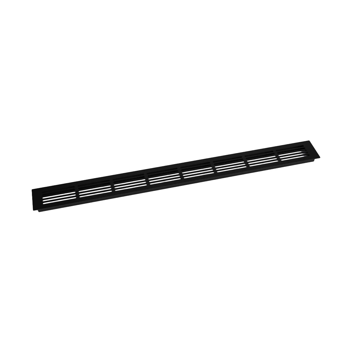 Ventilasjonsrist – Sort – 80×7,6 cm