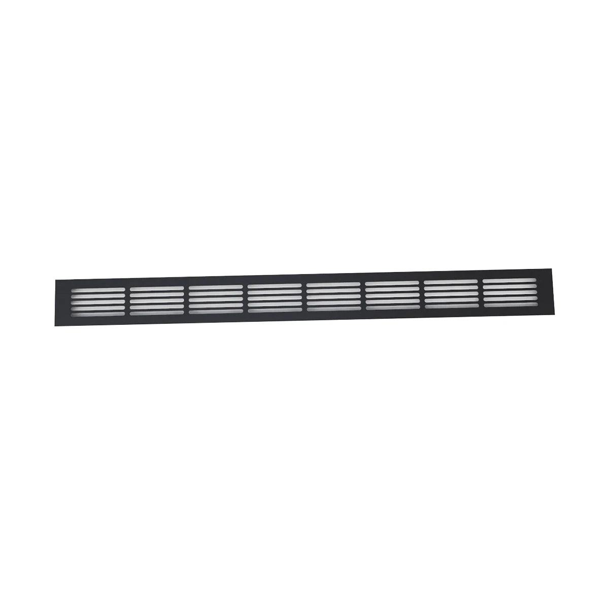 Ventilasjonsrist – Sort – 80×7,6 cm