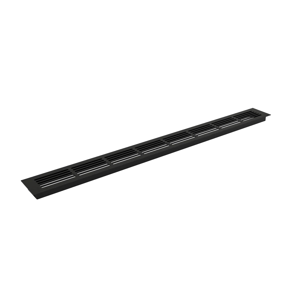 Ventilasjonsrist – Sort – 80×7,6 cm