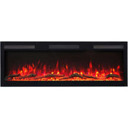 Majestic Pro 107 cm – Vegghengt Elektrisk peis