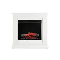 Dimplex Uniti Optiflame hvit elektrisk peis