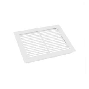 Ventilationsrist Hvid - 25x20,5 cm med et ventilationsareal 210 cm²